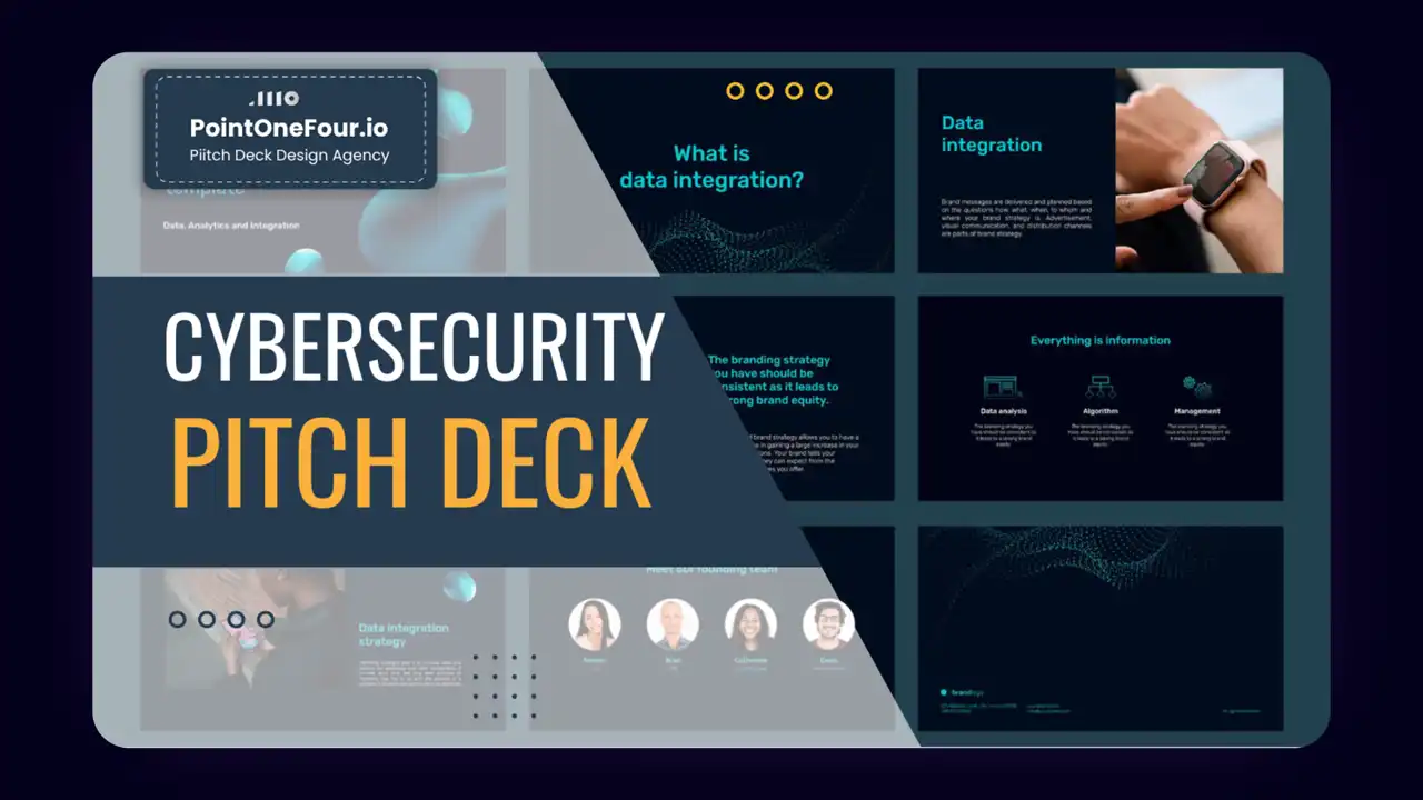 cybersecurity pitch deck to investor pptx