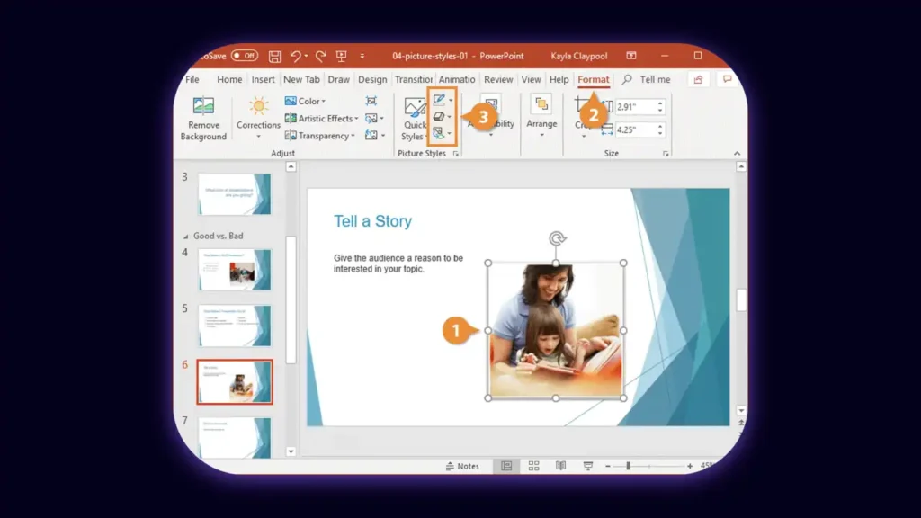 format painter transfer shortcut ppt